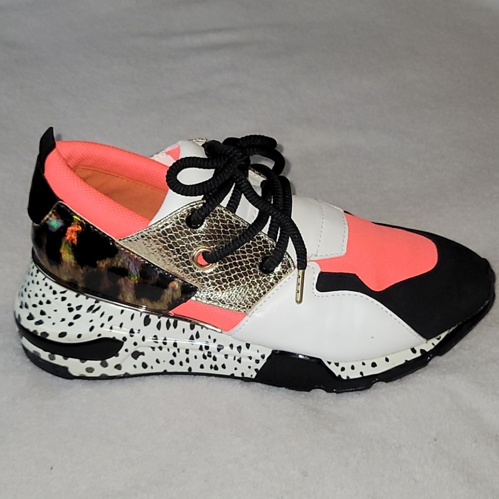 Steve Madden Cliff Leather Coral